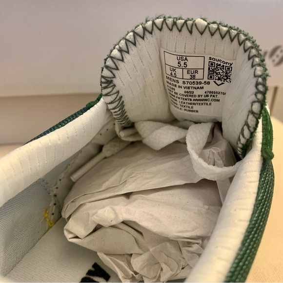 Saucony Jazz 81 forest/yellow - new with box - Picture 4 of 7